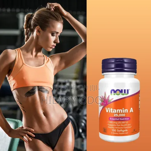 NOW Foods Vitamin a 25,000 IU (100 Softgels)