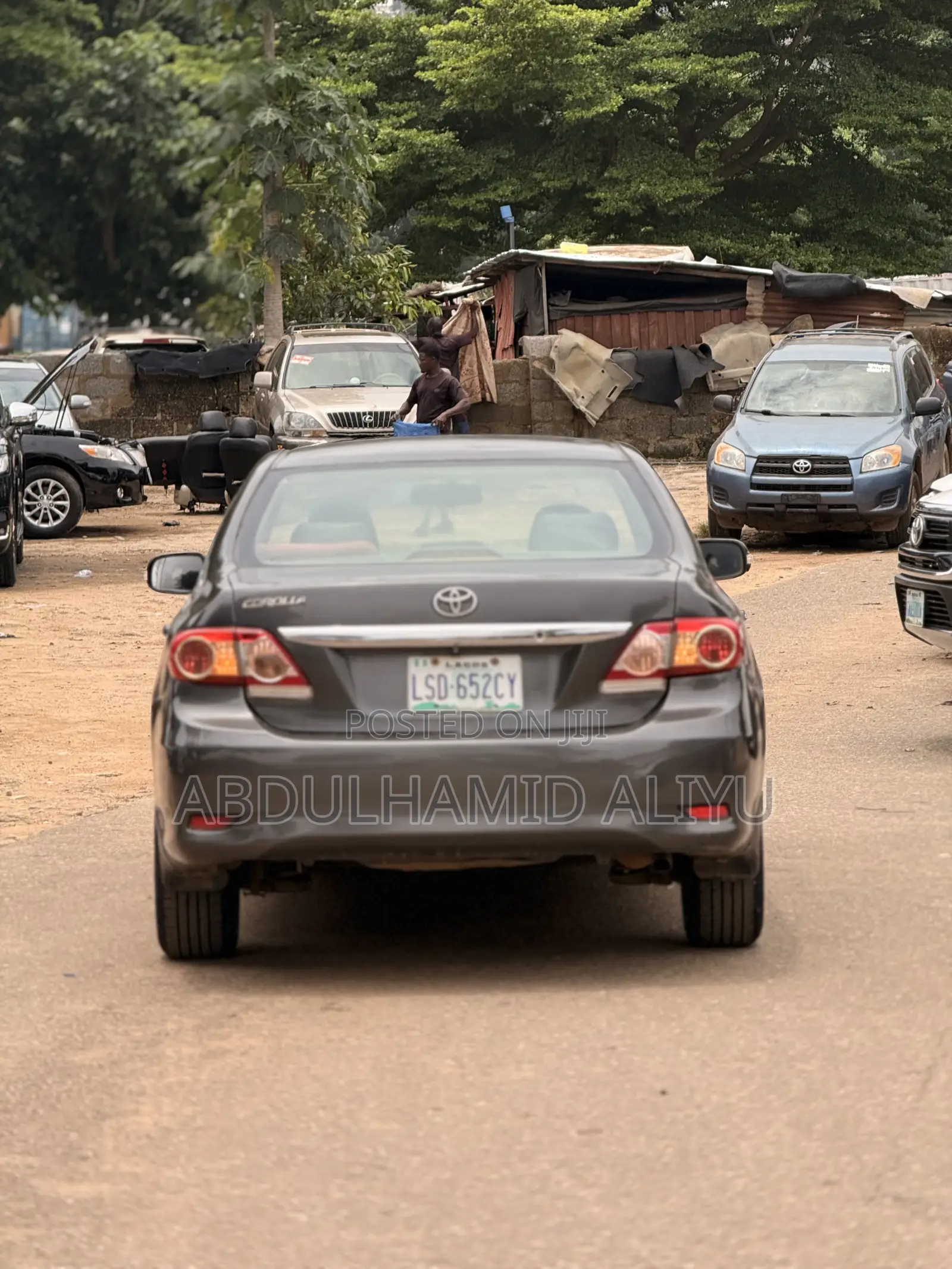Toyota Corolla 2012 Gray