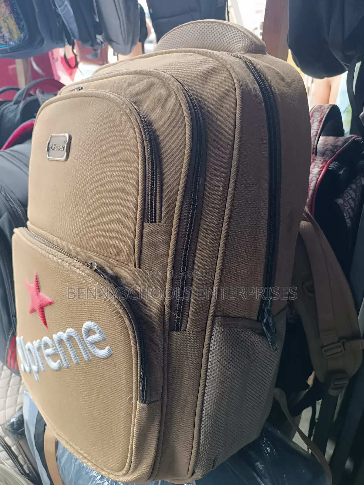 Big Quality Supreme Jean Backpack and Laptop Bag