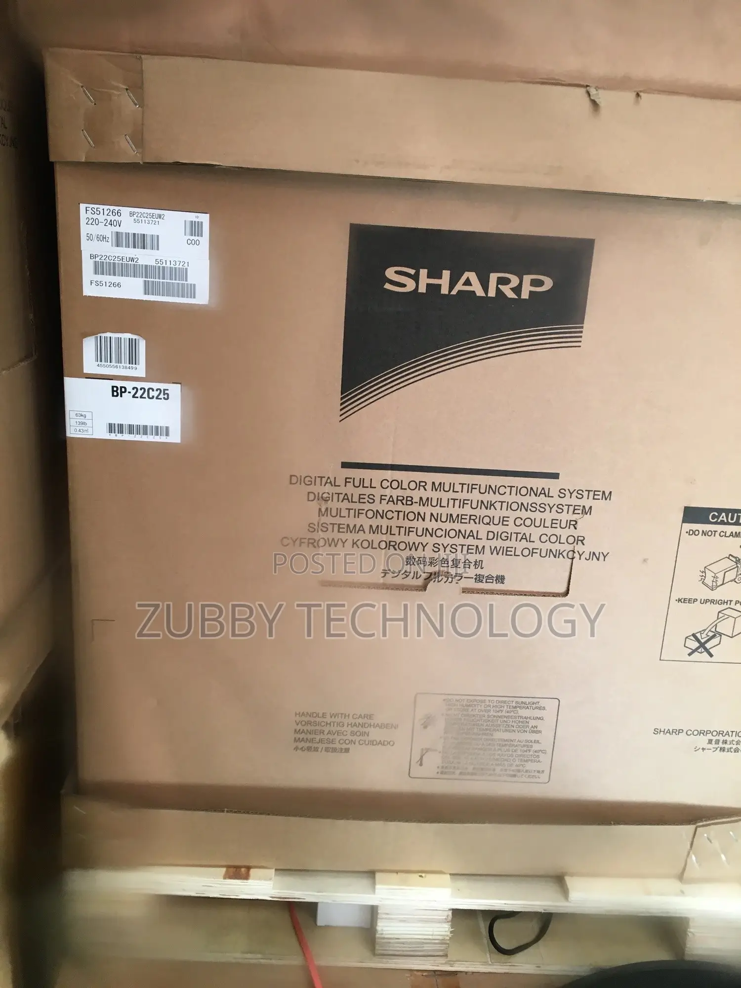 Bp22c25t Sharp Photocopy Machine