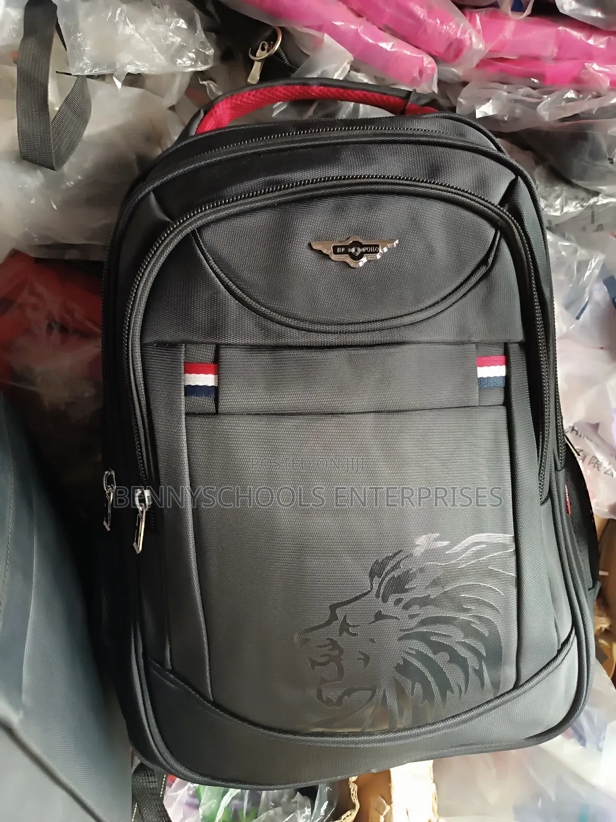 Big HP Poilo Tiger Head Backpack and Laptop Bag