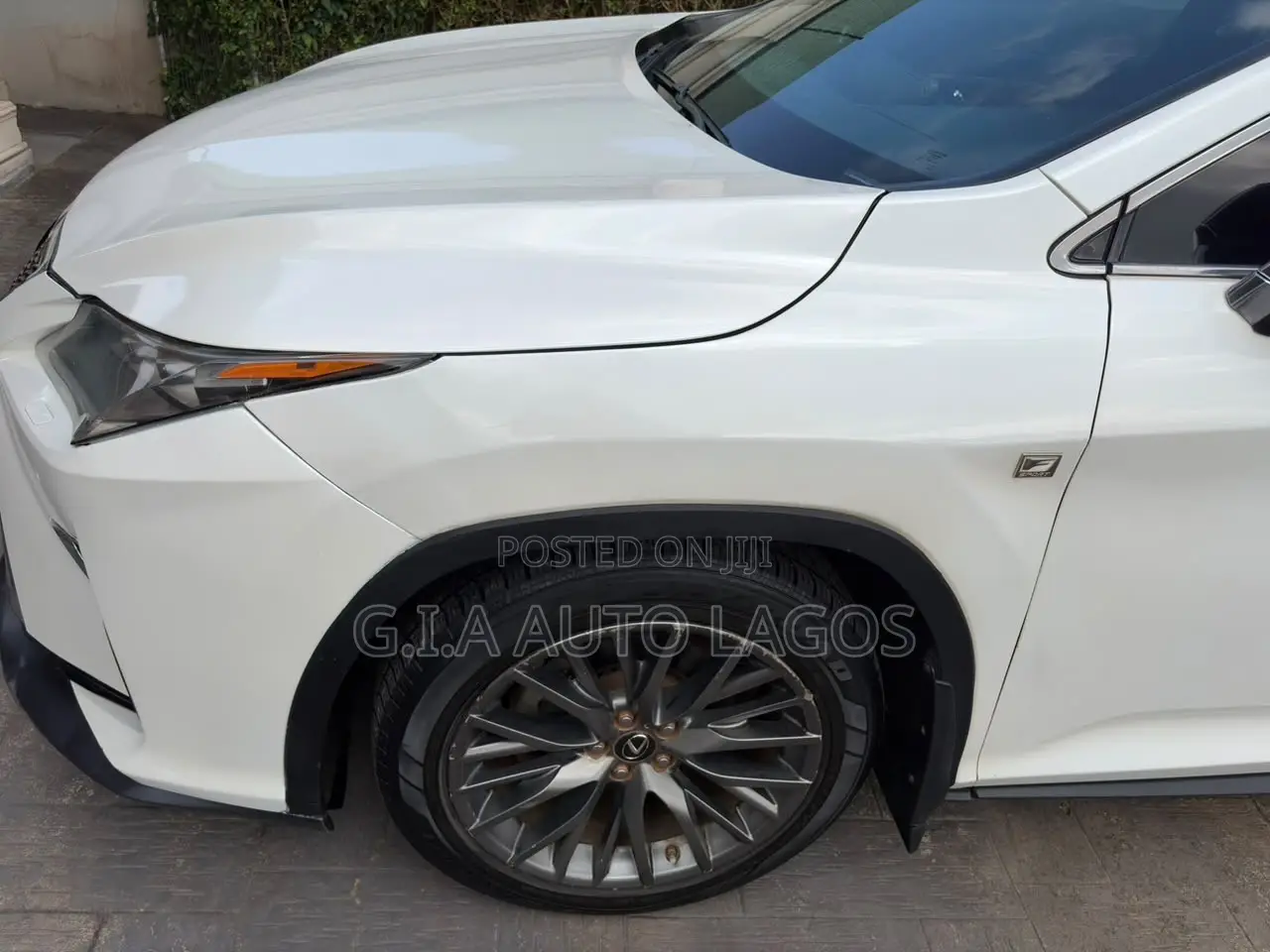 Lexus RX 350 F Sport AWD 2019 White