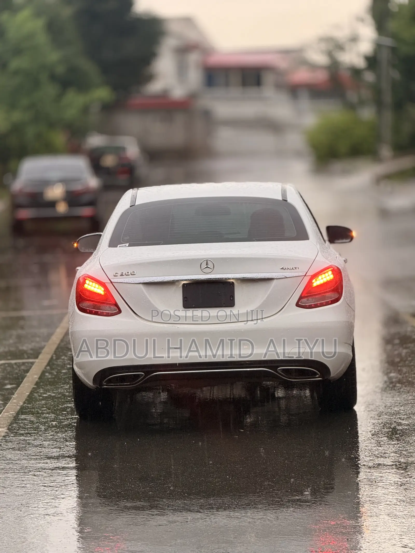 Mercedes-Benz C300 Base AWD 4Matic Sedan (2.0L 4cyl 7A) 2015 White