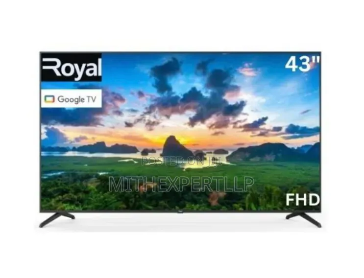 Royal 43 Inches Google Smart TV (Rtv43m10p) + 12Months Warranty