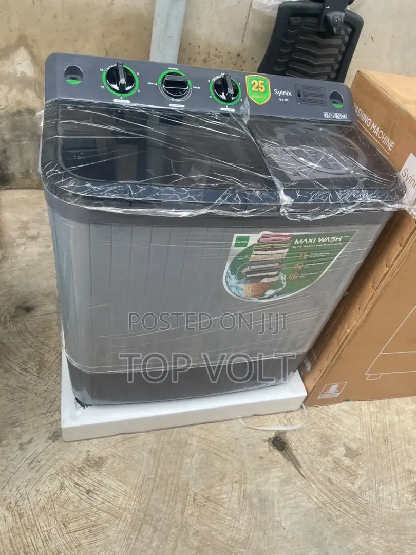 Synix 8.5KG Washing Machine With Spin Dryer