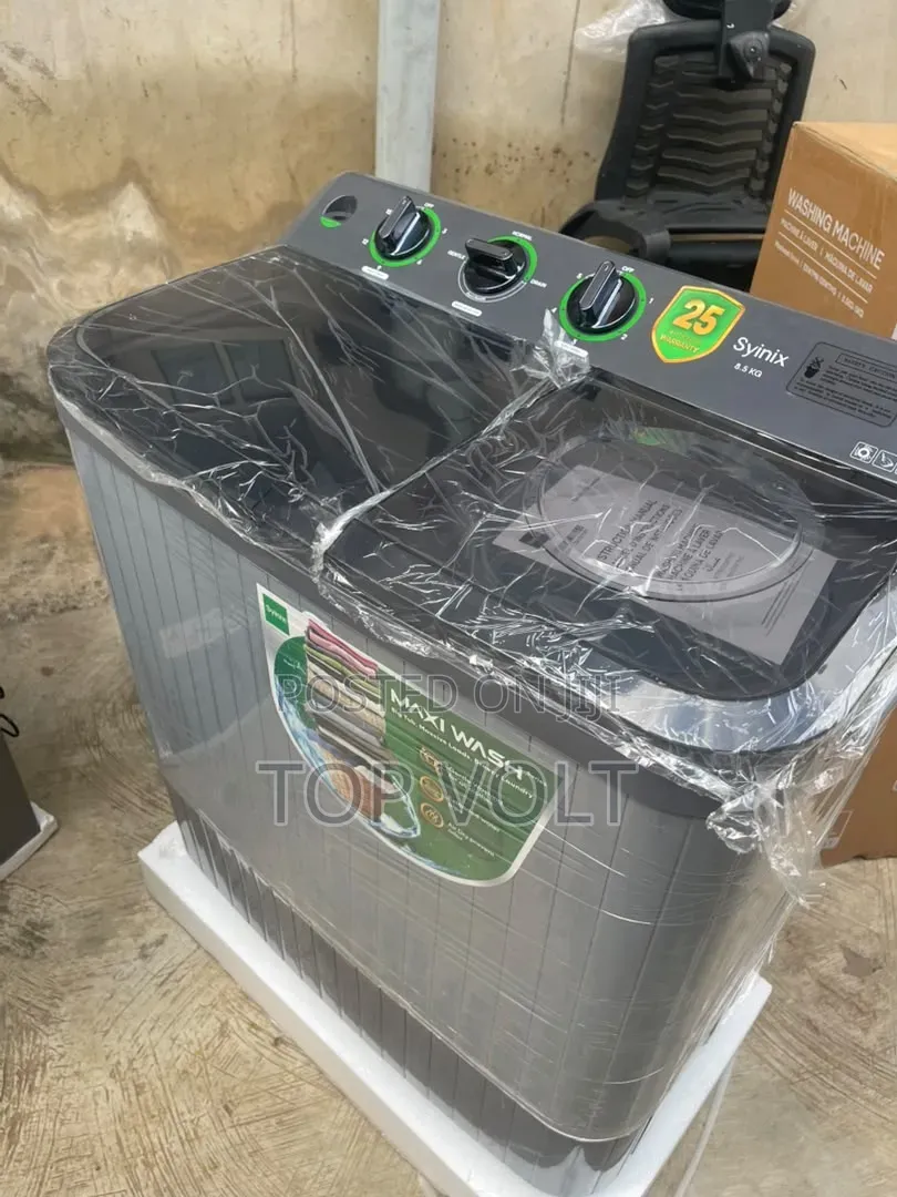 Synix 8.5KG Washing Machine With Spin Dryer