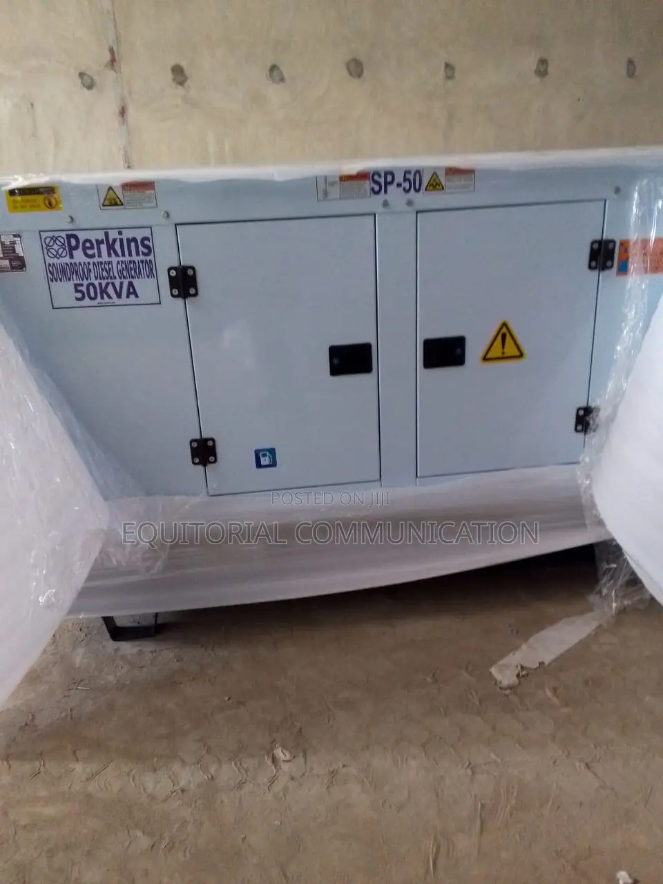 50KVA Perkins Silent Diesel Power Generator SP-50