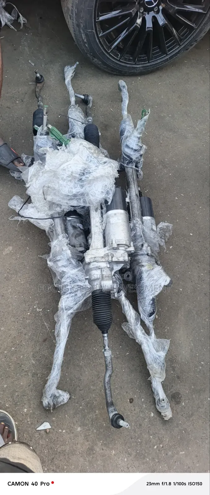 Concrete Steering Rack G63 2020 Model 4matic