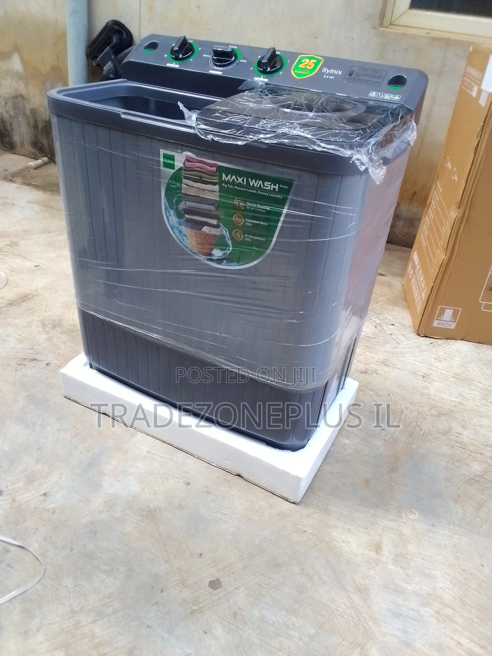 Synix 8kg Twin Tub Washer for Busy Homes