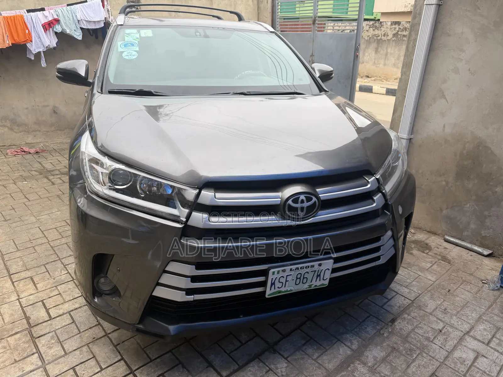 Toyota Highlander 2018 Gray