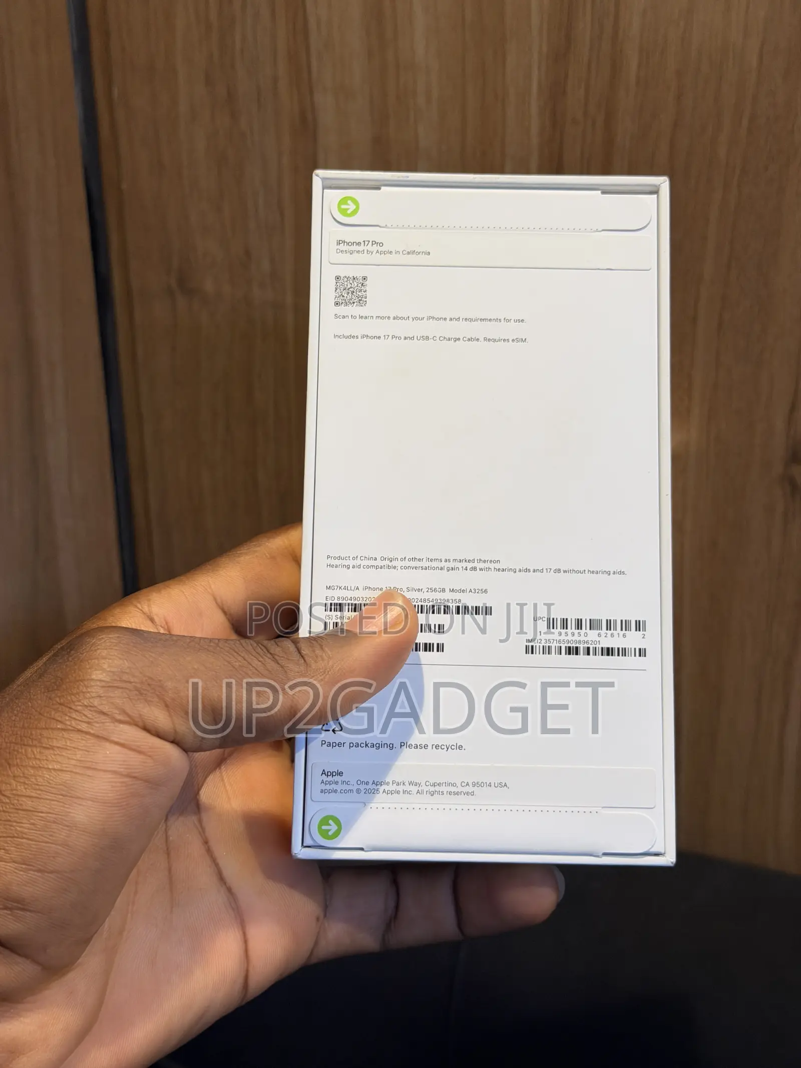 New Apple iPhone 17 Pro 256 GB Silver