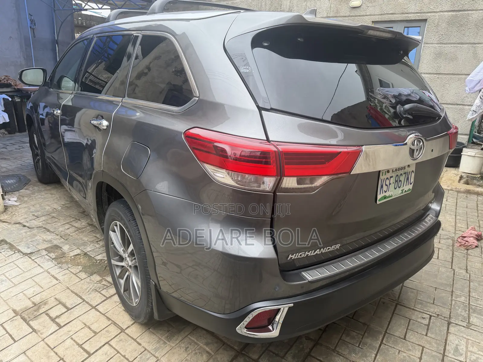 Toyota Highlander 2018 Gray