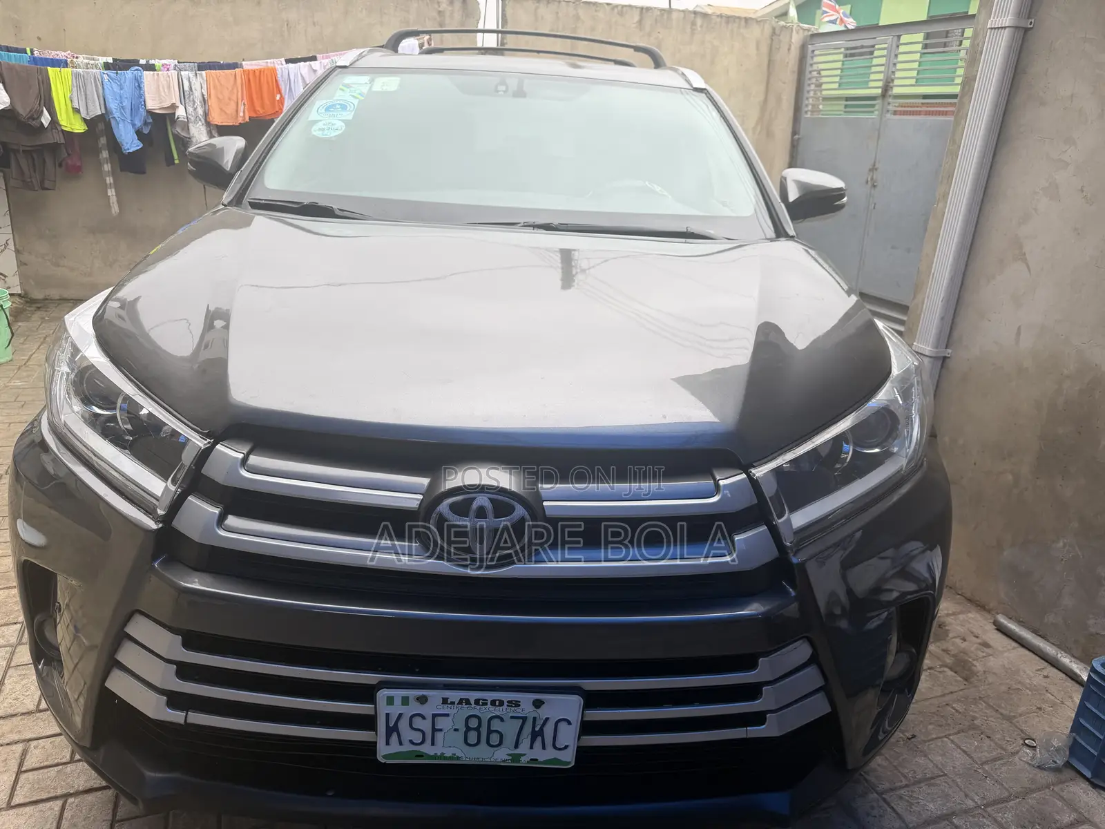 Toyota Highlander 2018 Gray