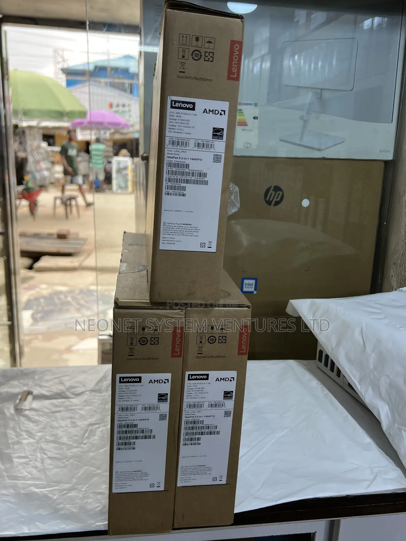 New Laptop Lenovo 16GB AMD Ryzen 7 SSD 512GB