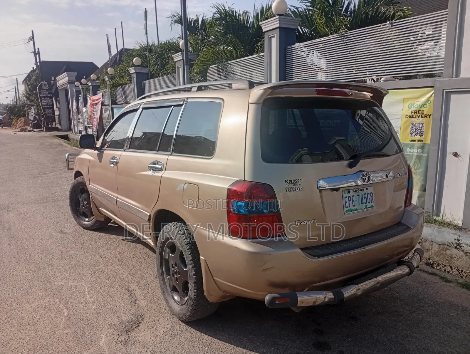 Toyota Highlander Limited V6 2006 Gold