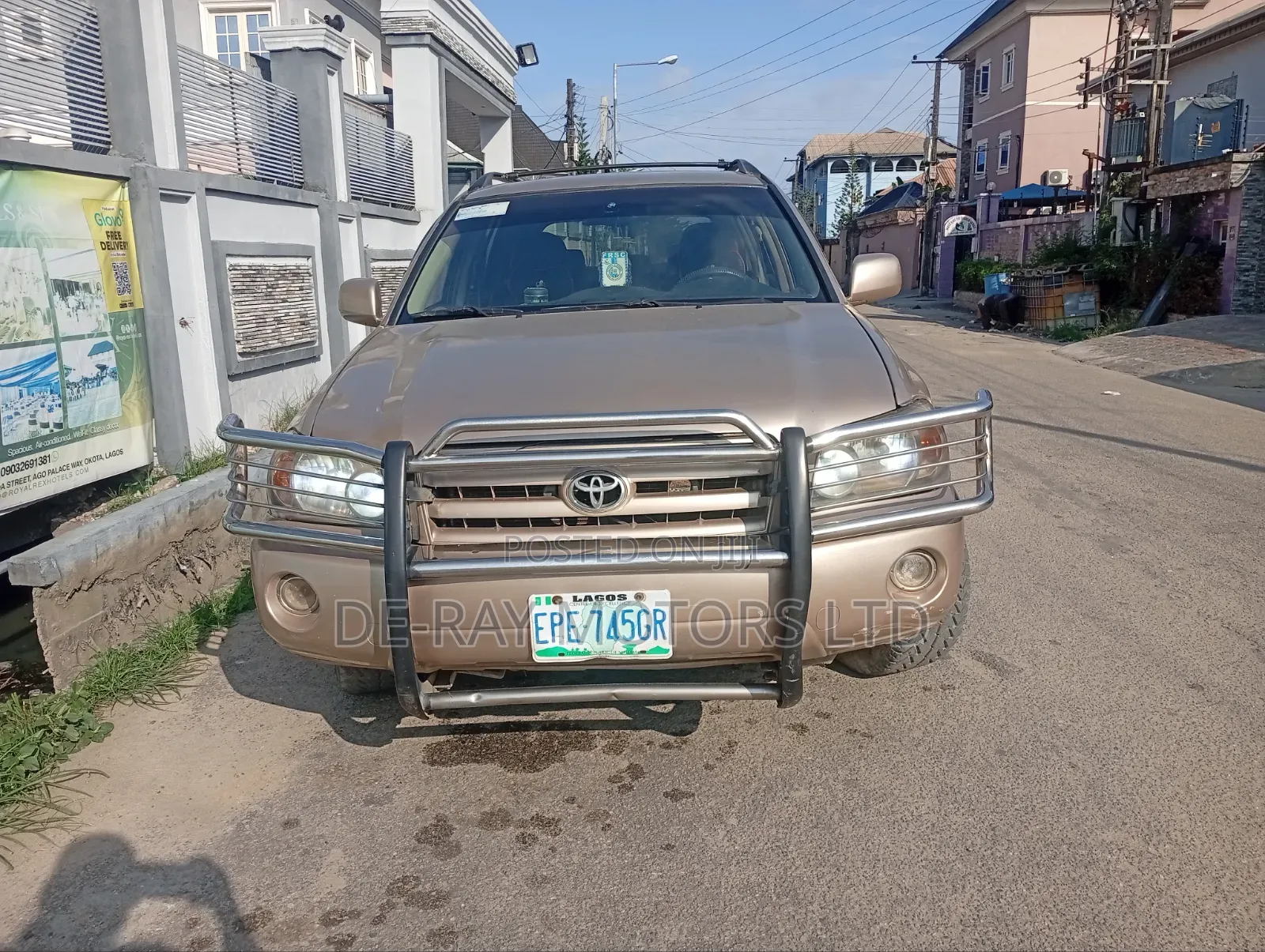 Toyota Highlander Limited V6 2006 Gold