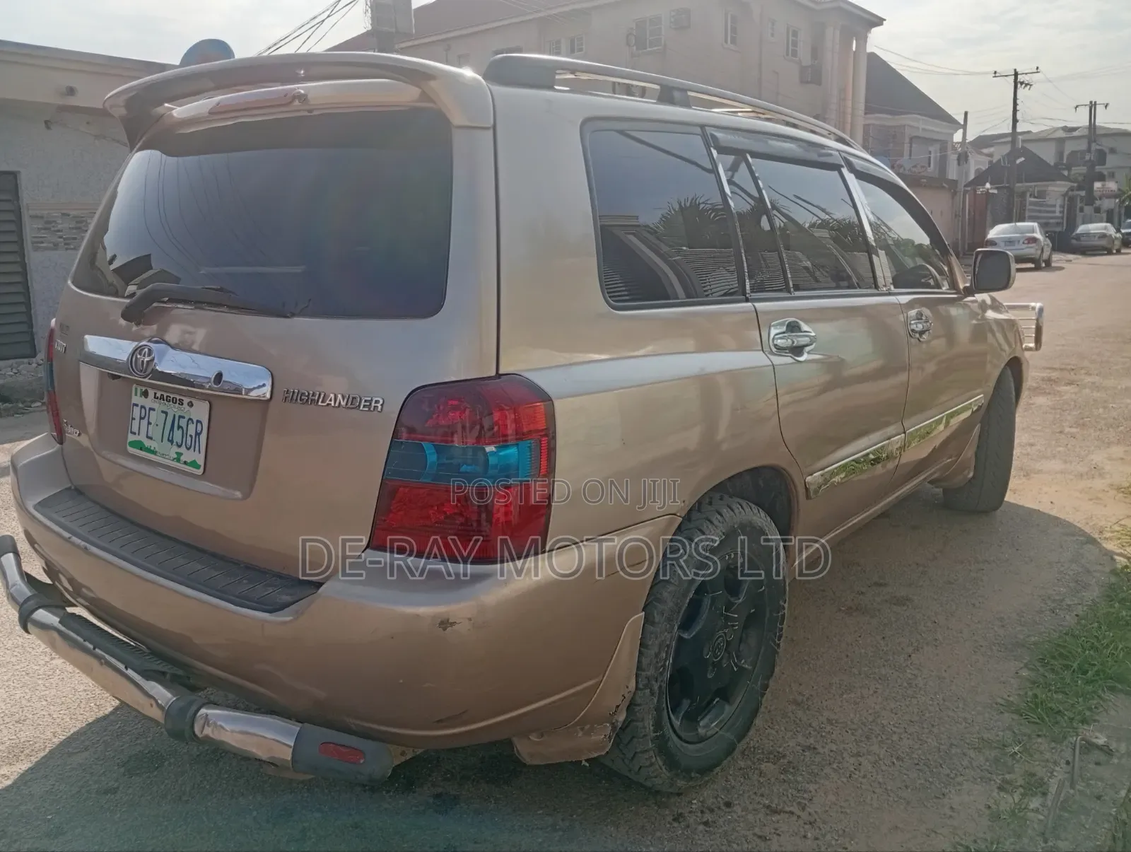 Toyota Highlander Limited V6 2006 Gold