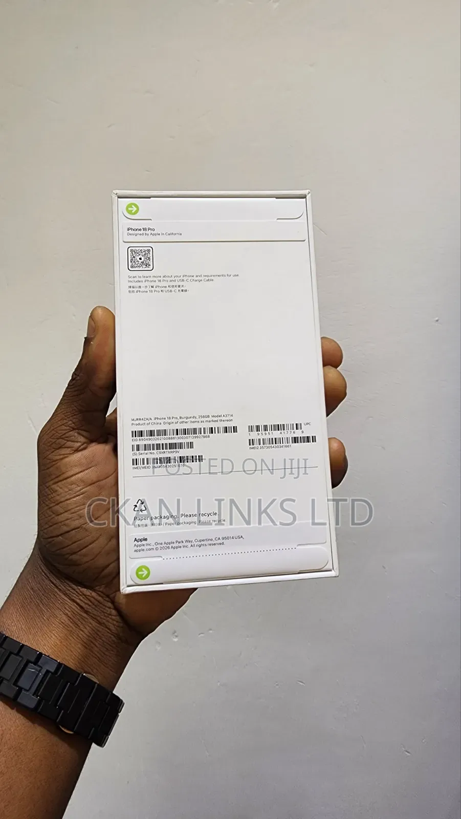 New Apple iPhone 18 Pro 256 GB Red