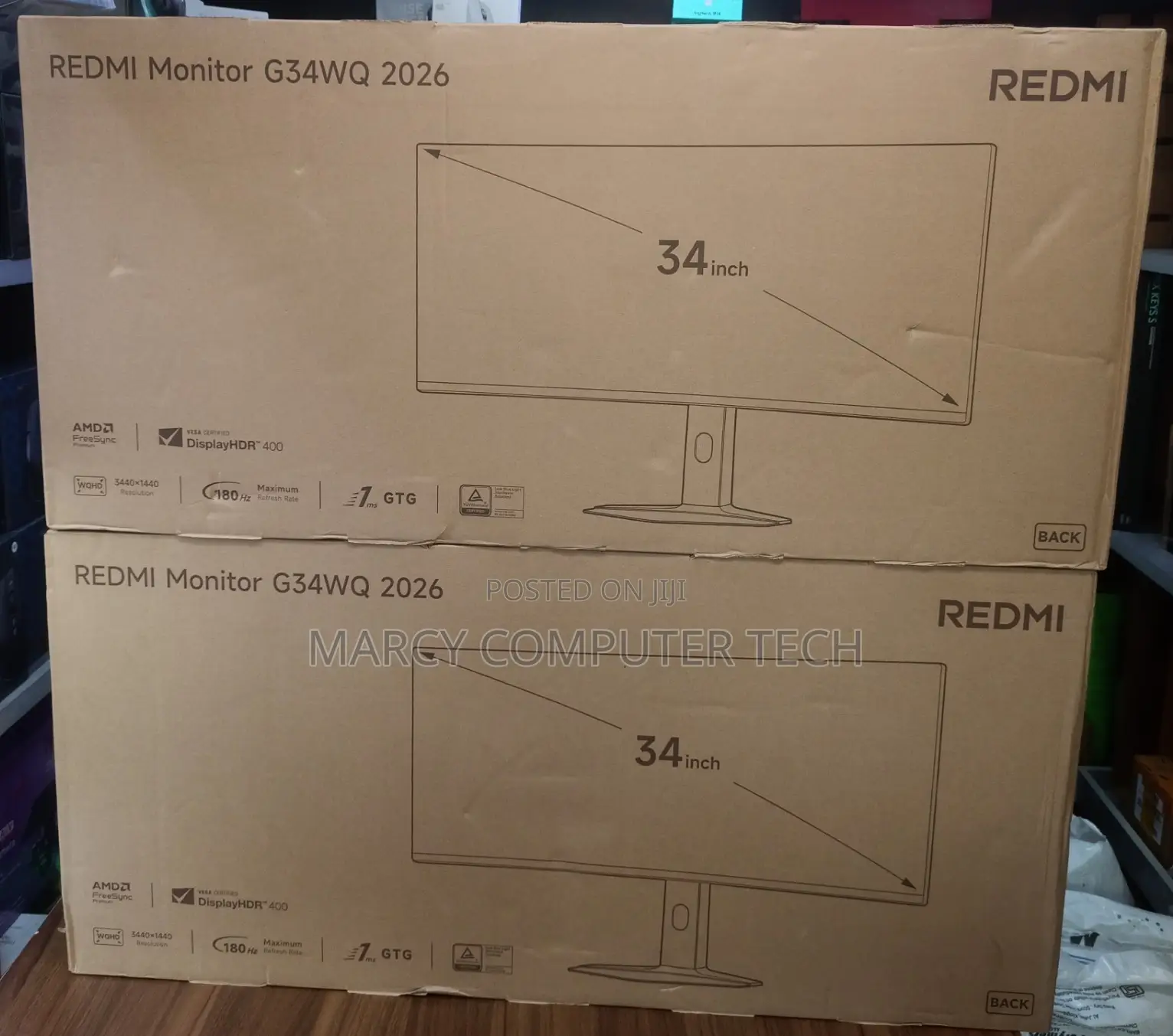 Redmi Gaming Monitor G34wq 2026