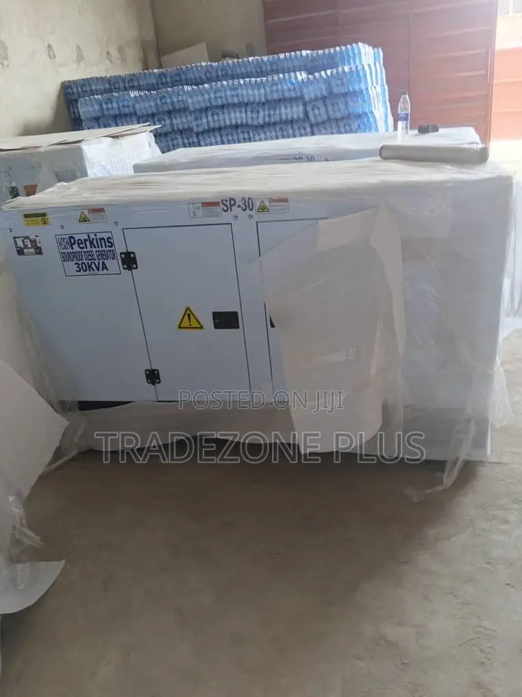 Brand New Perkins 30kVA Silent Diesel Generator