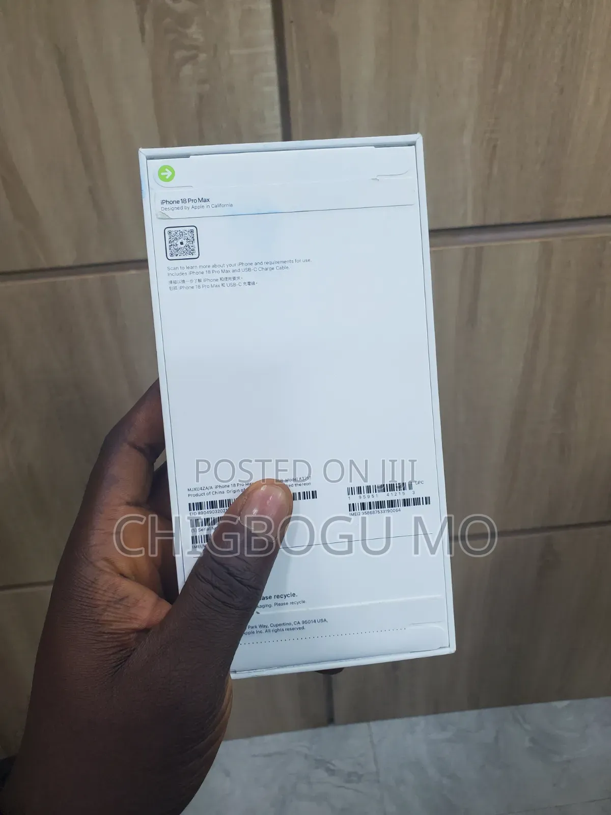 New Apple iPhone 18 Pro Max 256 GB Silver