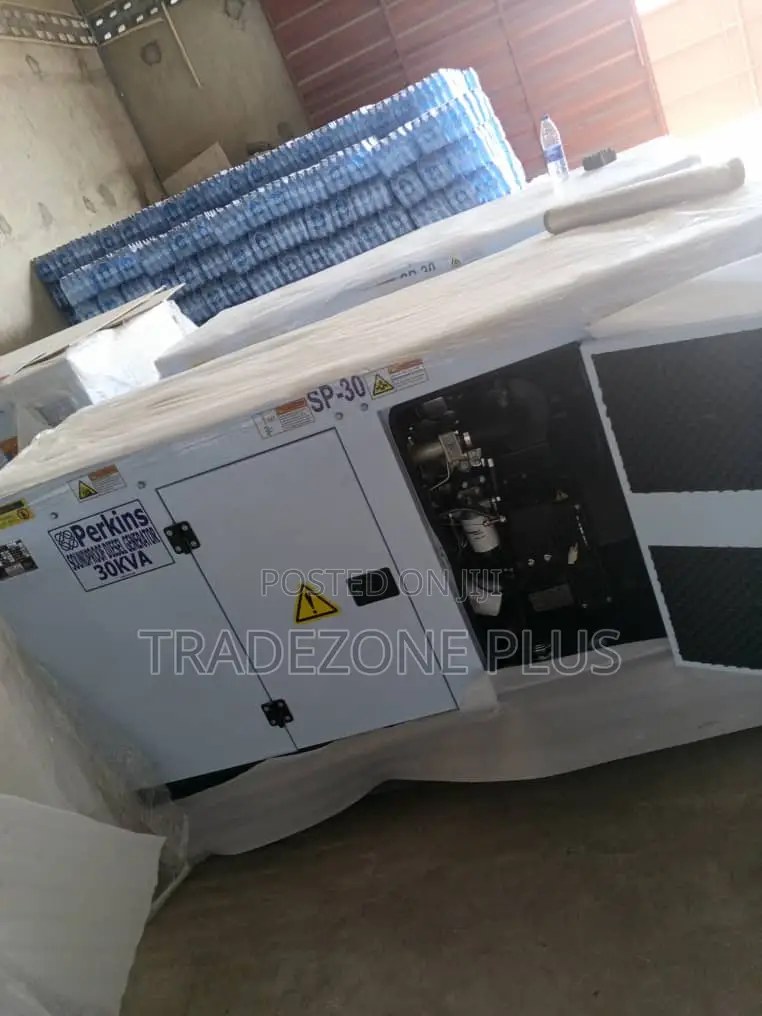 Perkins 30kVA Enclosed Diesel Generator