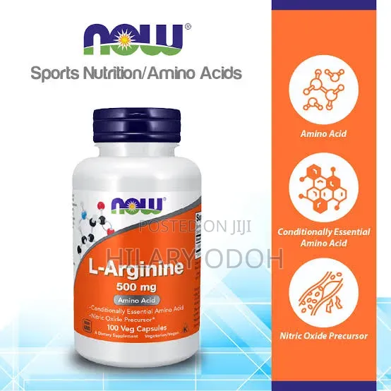 Now Foods L-Arginine 1000mg, 120 Tabs