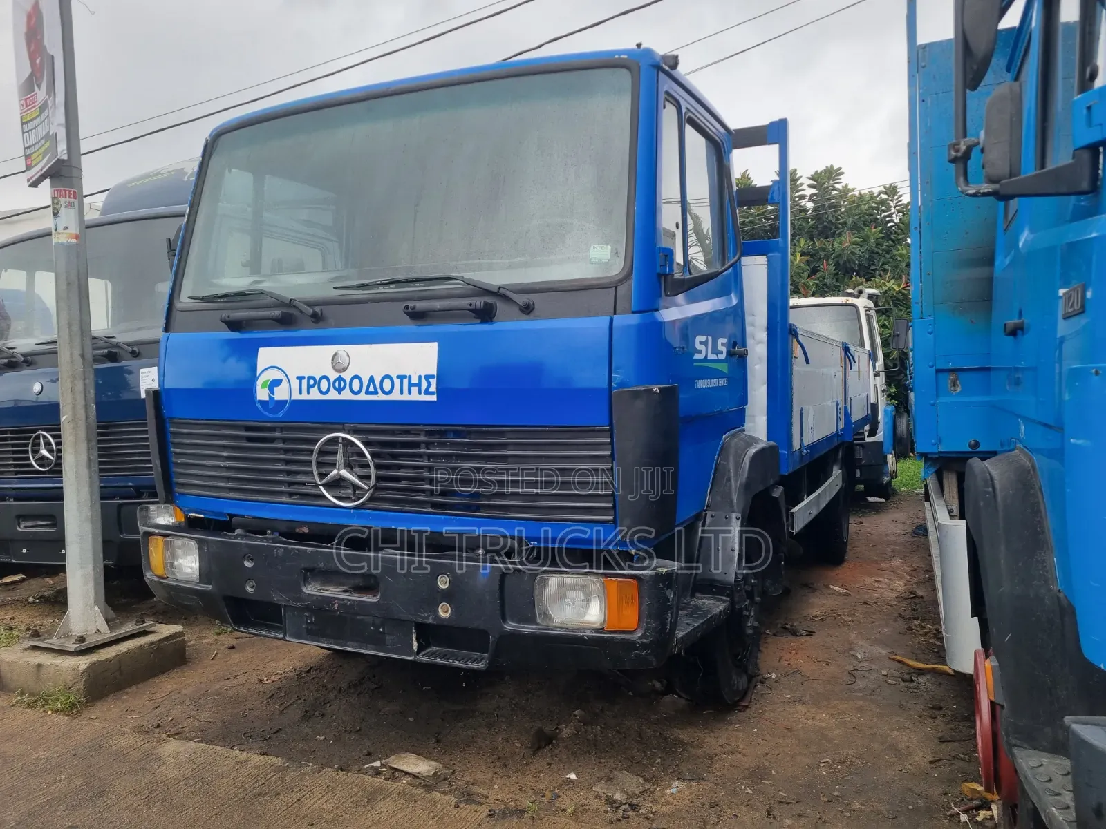 Mercedes-Benz 814 Truck [Blue] 2007 Blue