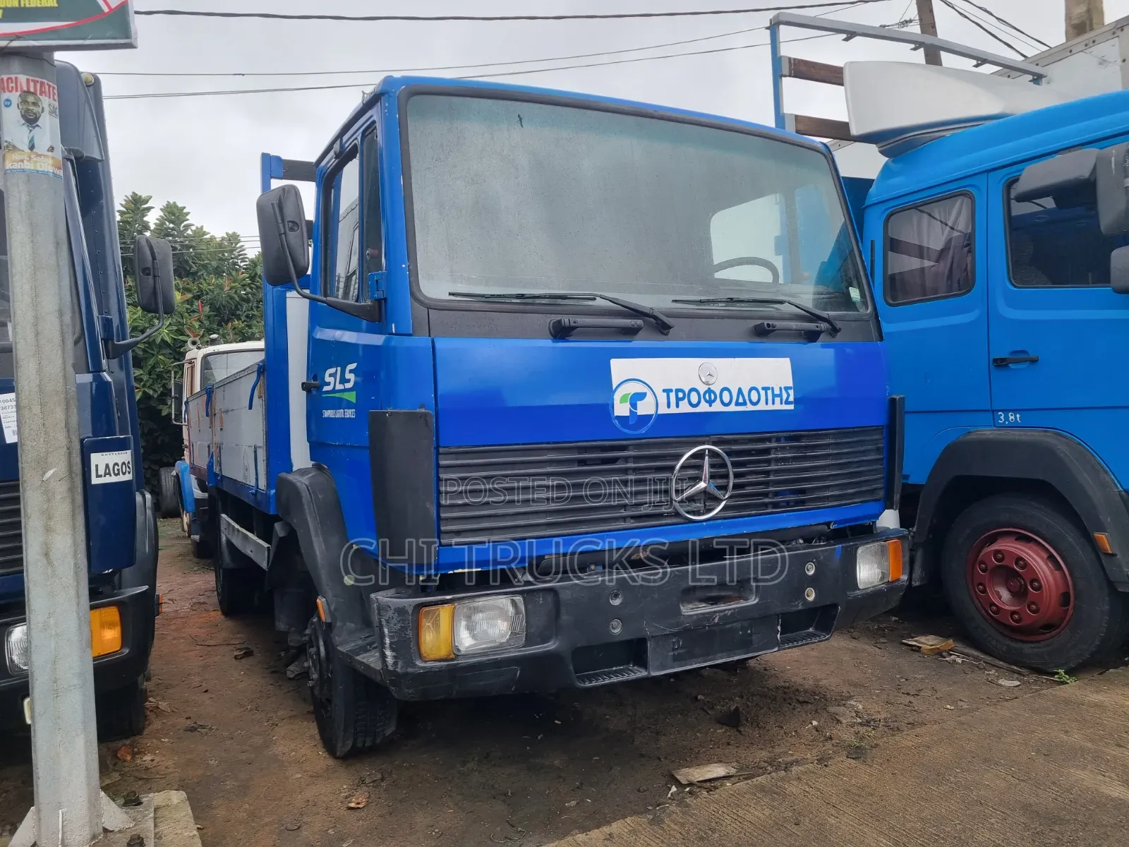 Mercedes-Benz 814 Truck [Blue] 2007 Blue