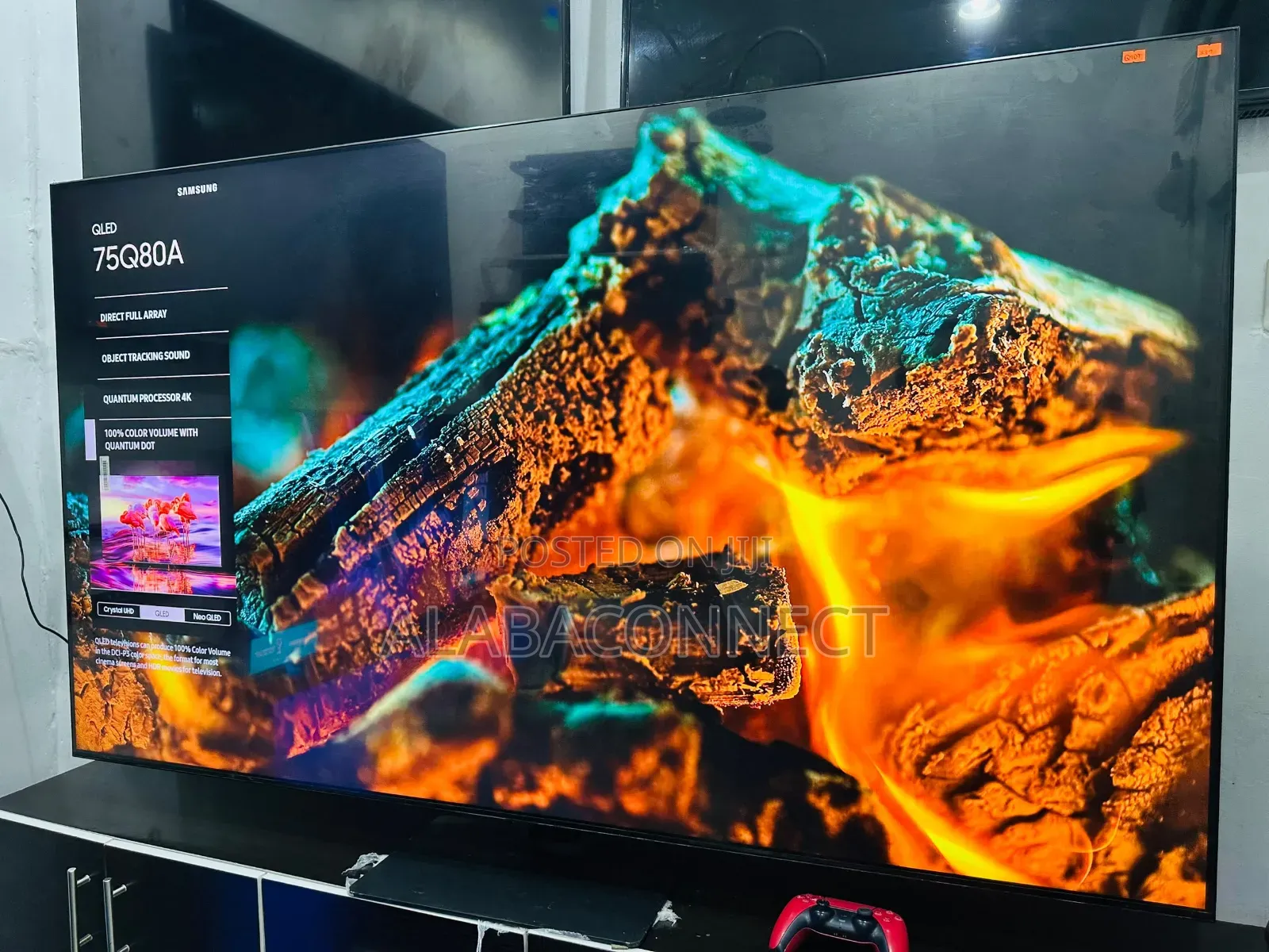 75" Samsung QLED Q80A Class Real4k UHD HDR Smart TV