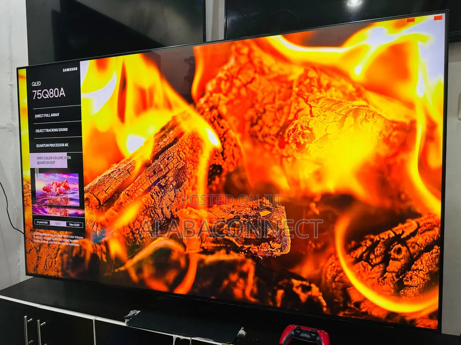 75" Samsung QLED Q80A Class Real4k UHD HDR Smart TV