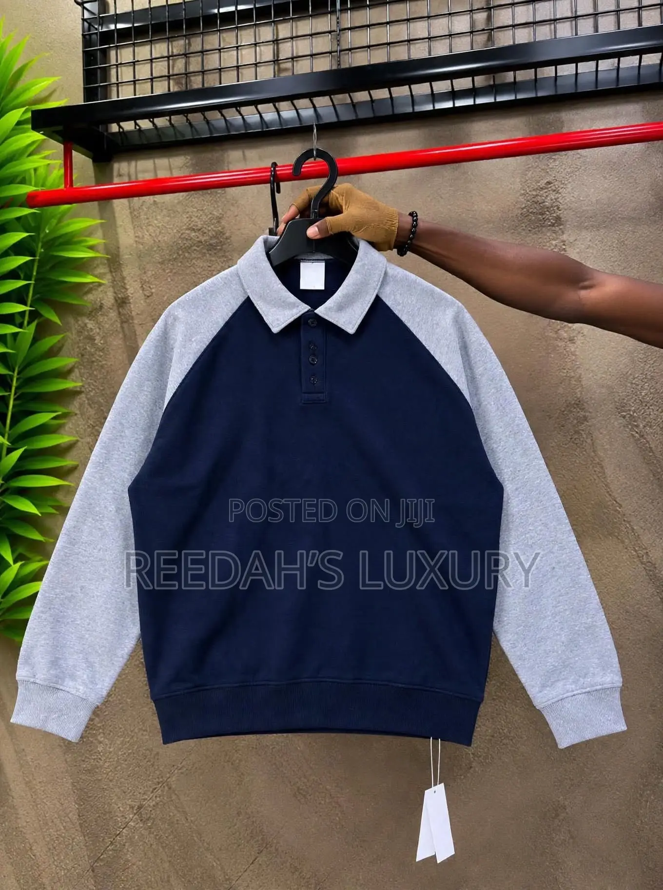 Premium Half-Zip Sweat Tops