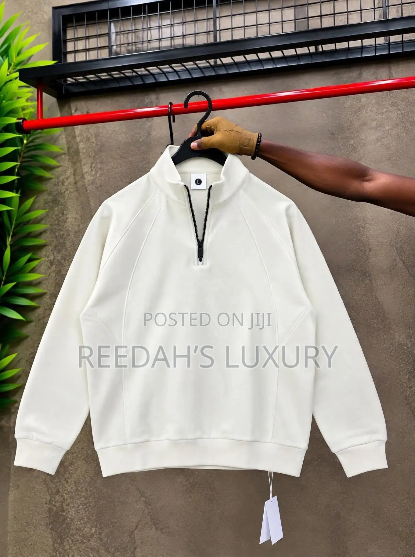 Premium Half-Zip Sweat Tops