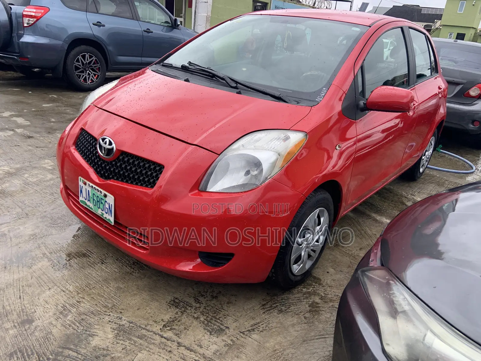 Toyota Yaris 2006 Red