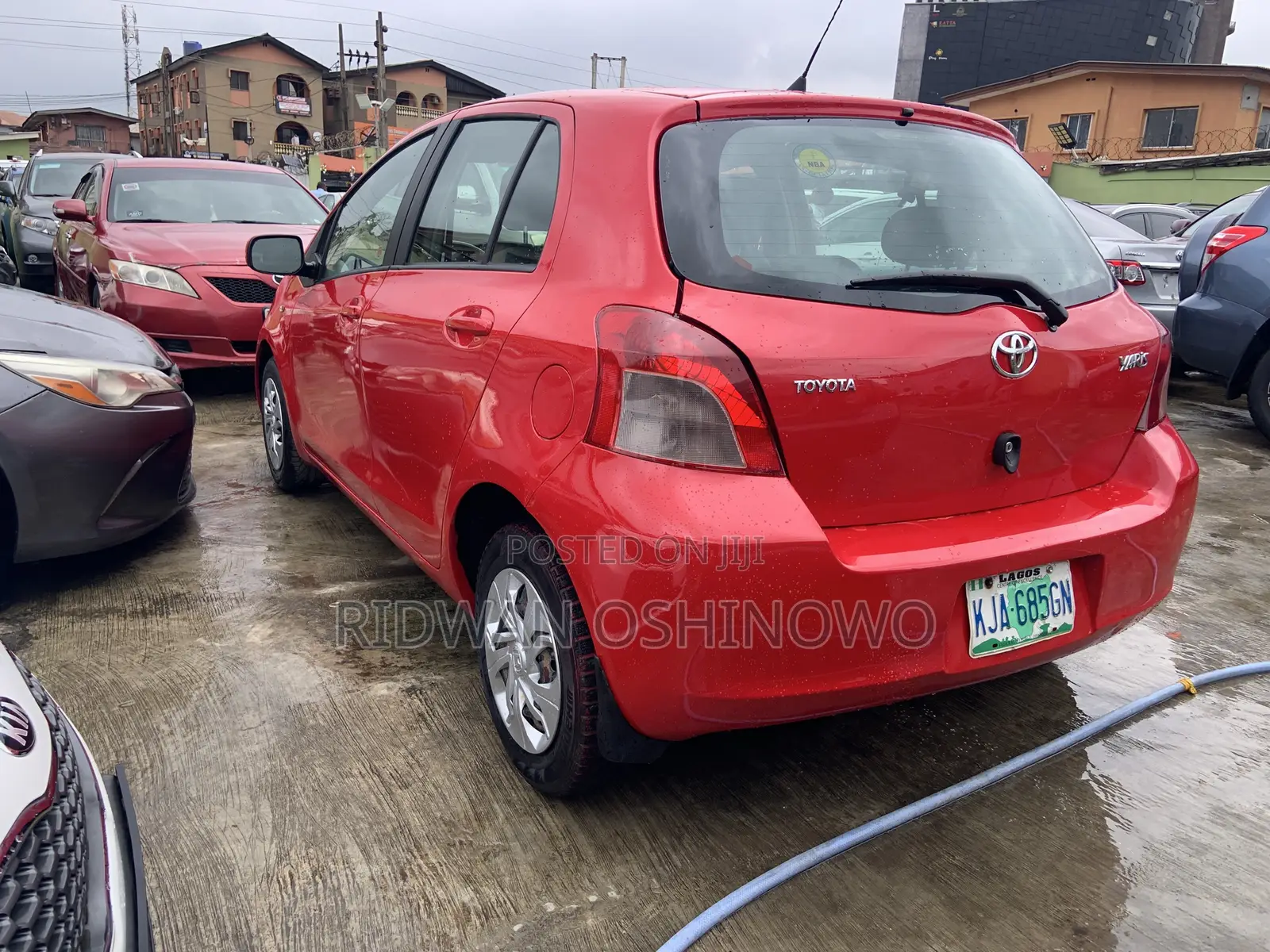 Toyota Yaris 2006 Red