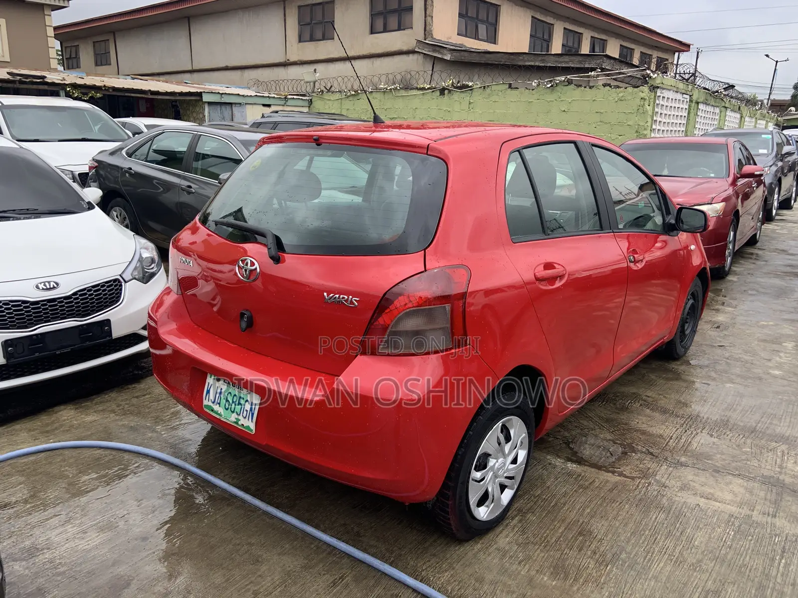 Toyota Yaris 2006 Red