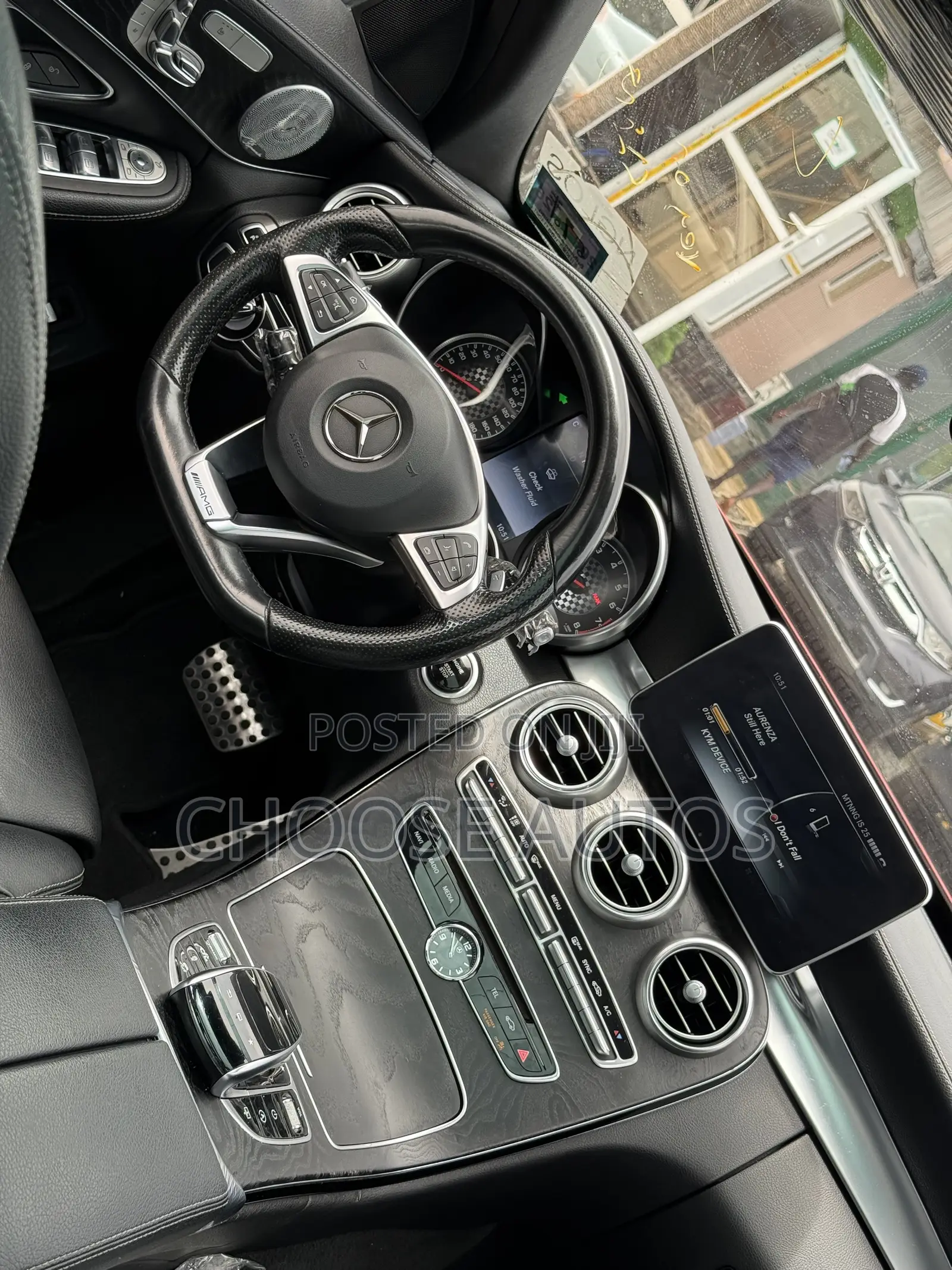 Mercedes-Benz C450 2016 Red