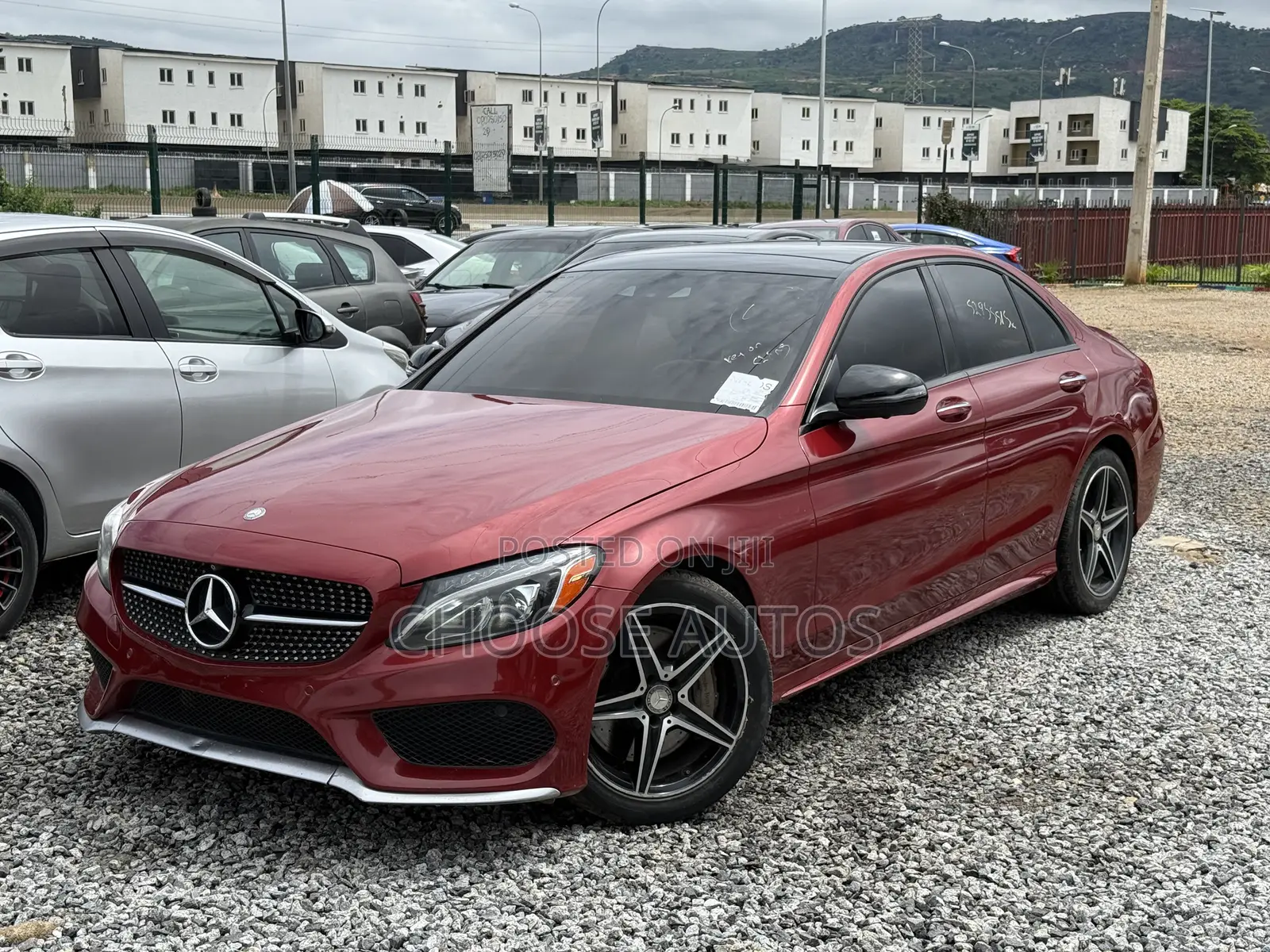 Mercedes-Benz C450 2016 Red