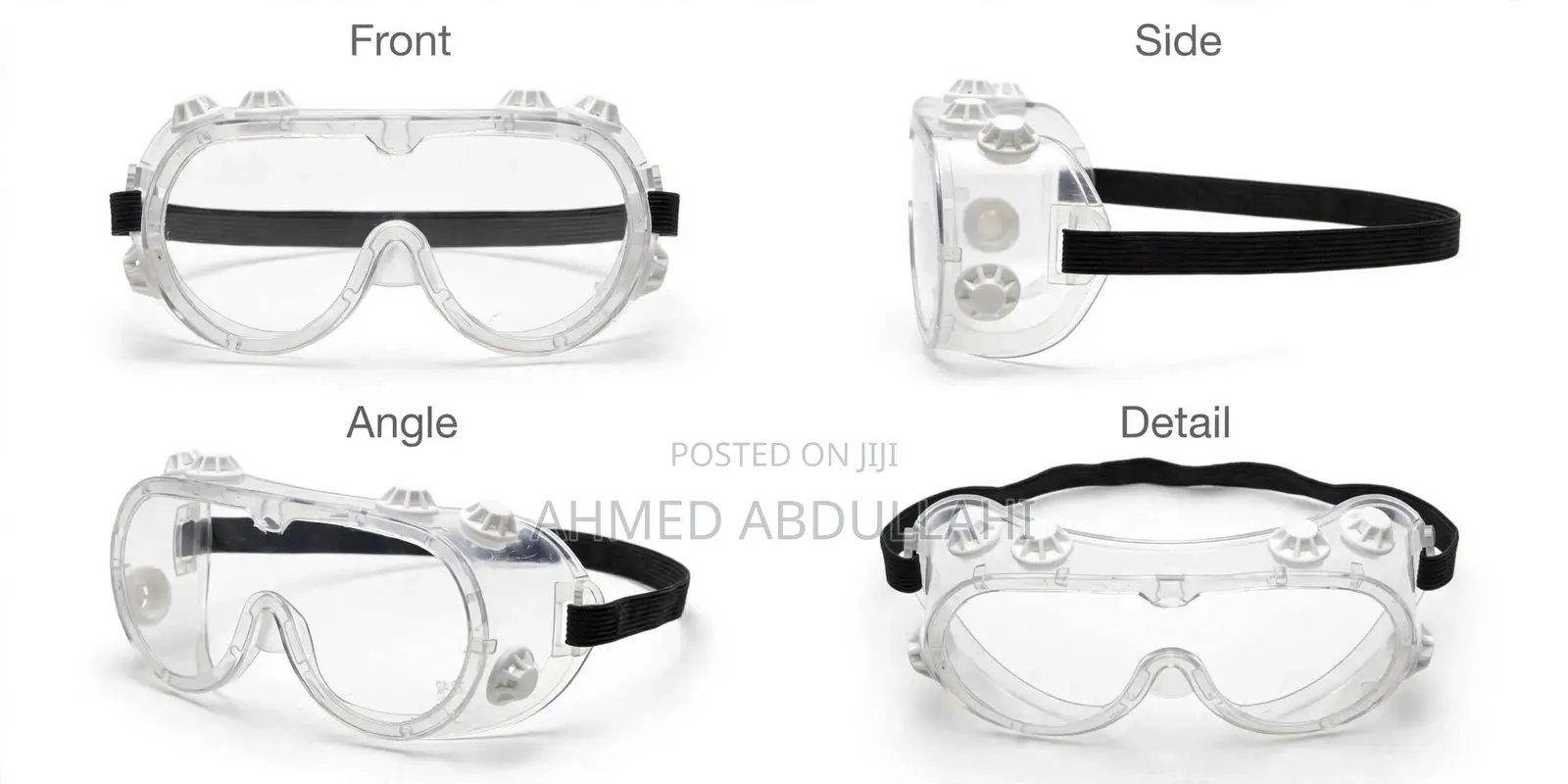 Rubber Safety Goggles