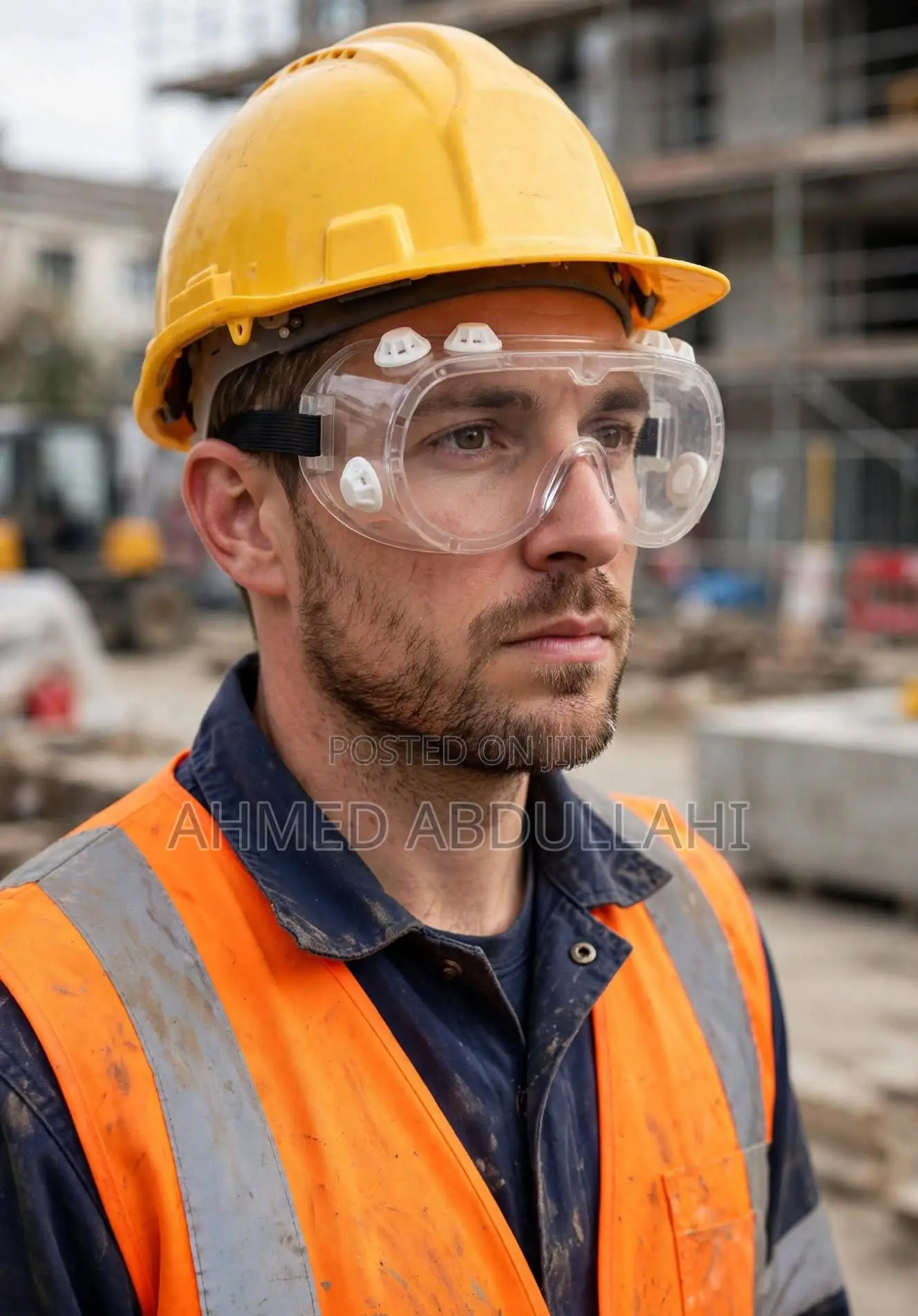 Rubber Safety Goggles