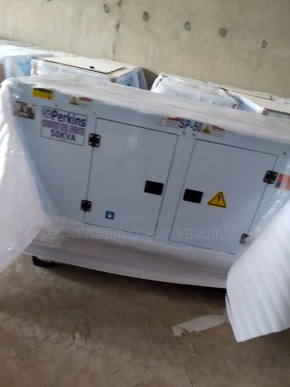 50KVA Perkins Soundproof Power Generating Set