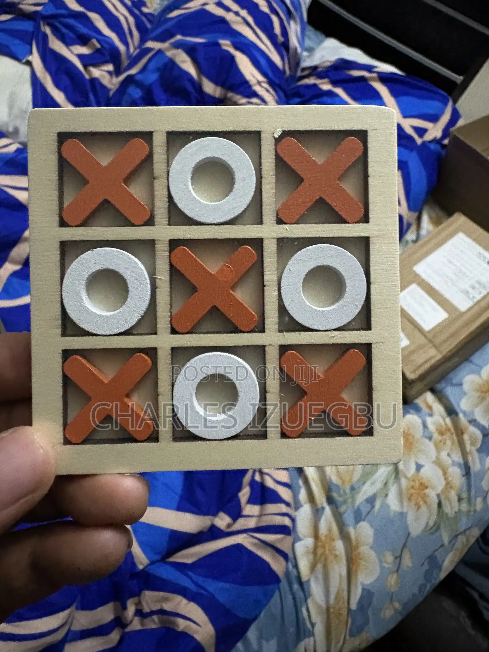 Tic Tac Toe (X and O) Game Board