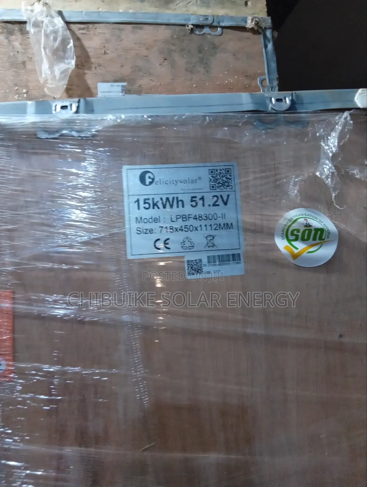 Felicity Solar Battery 15kwh 51.2/48v IPBF