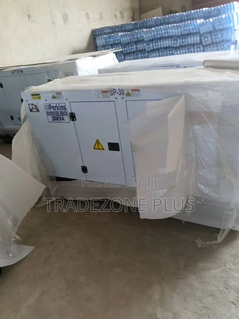 Perkins 30kVA Enclosed Silent Generator for Sale