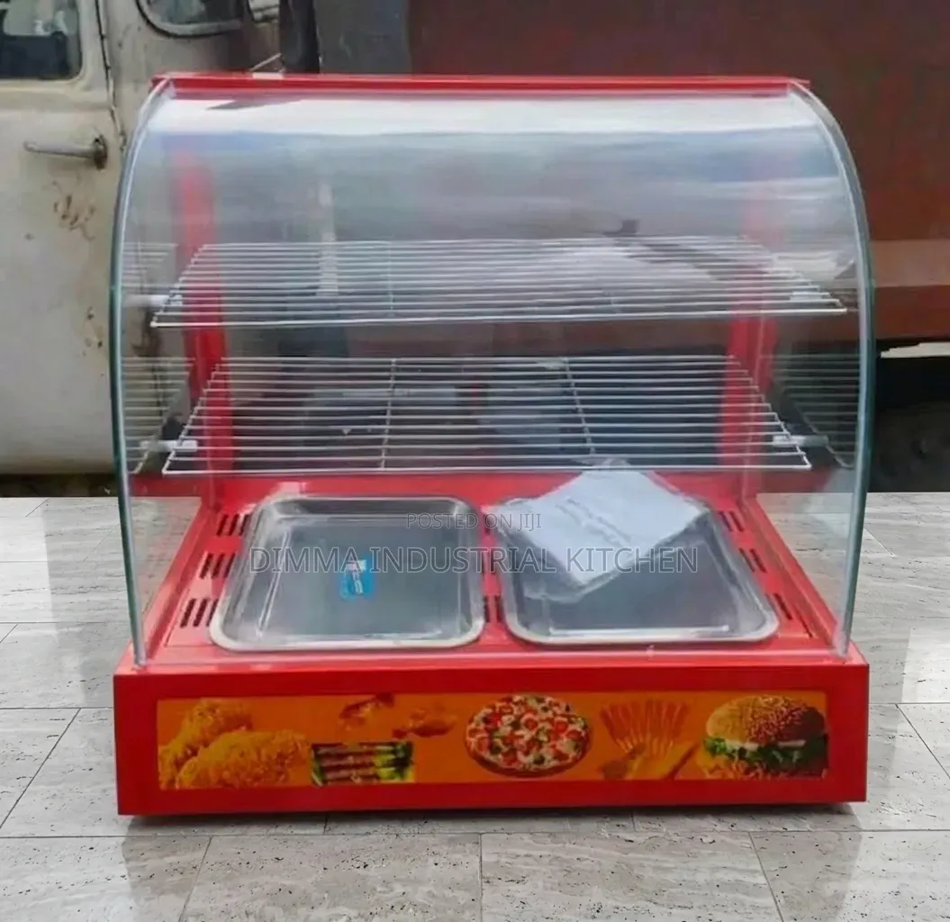 Red 2 Plate Snacks Warmer