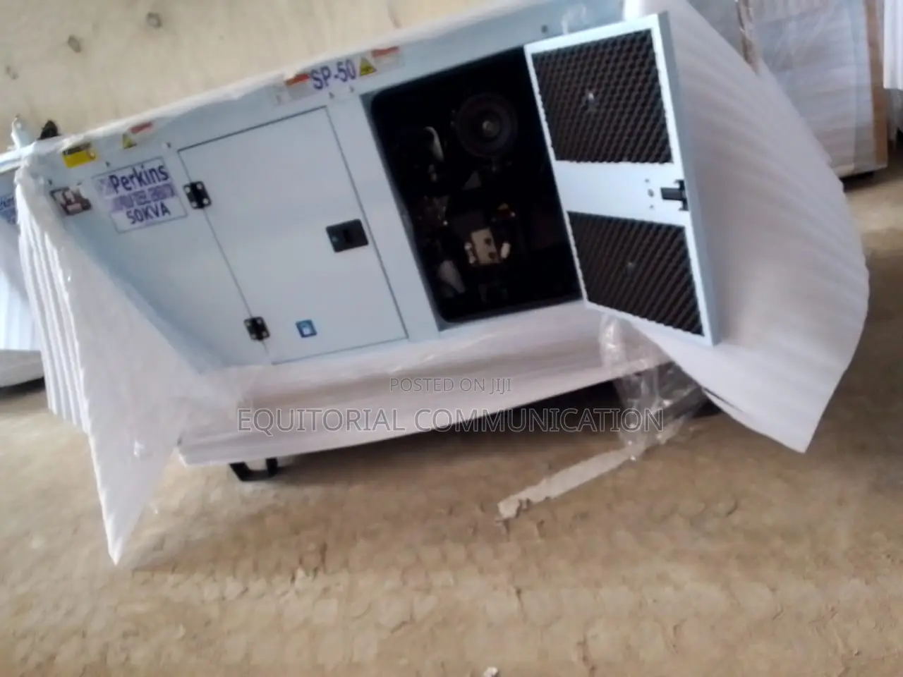 SP-50 50KVA Perkins Backup Diesel Generator
