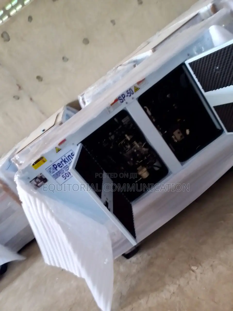 SP-50 50KVA Perkins Backup Diesel Generator