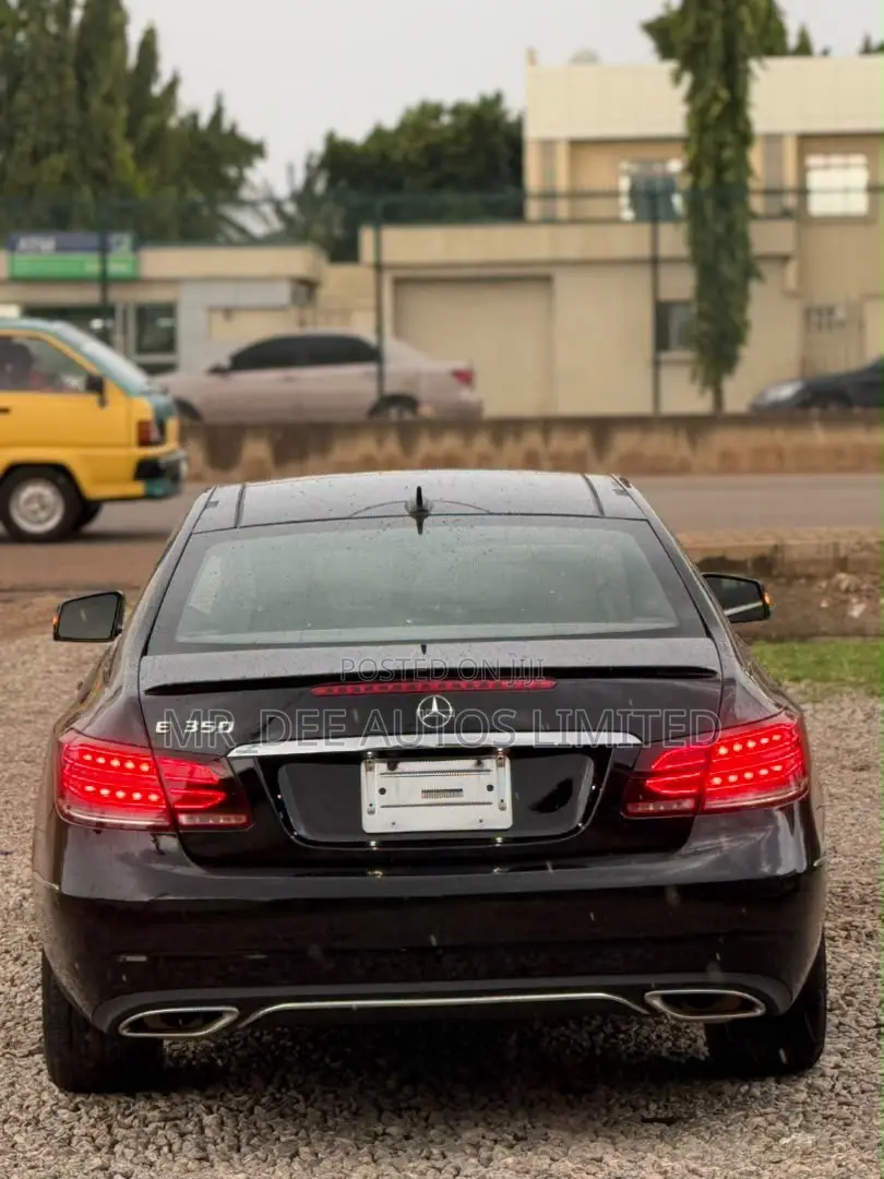 Mercedes-Benz E350 2014 Black