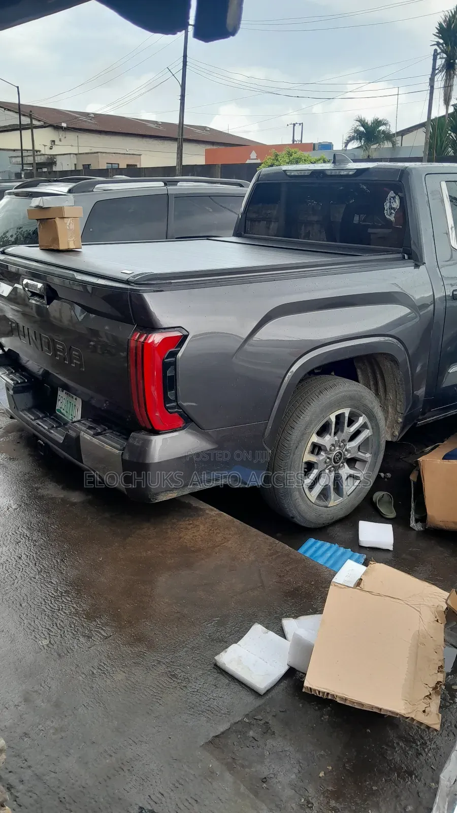 Electric Retractable Tonneau Cover for Tundra 2024(boot Cover)