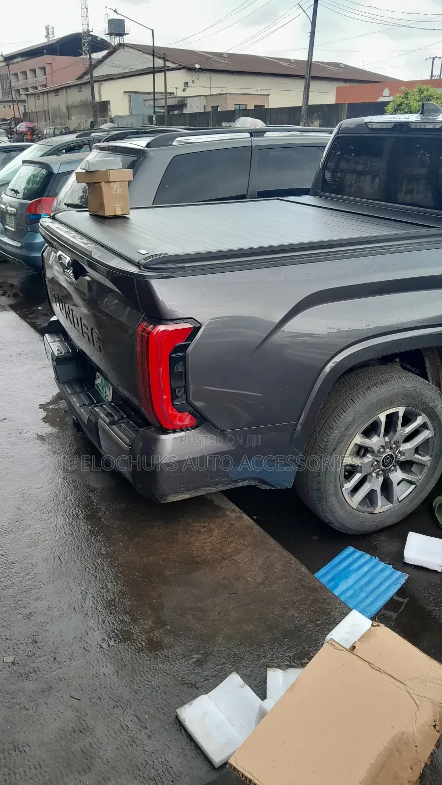 Electric Retractable Tonneau Cover for Tundra 2024(boot Cover)